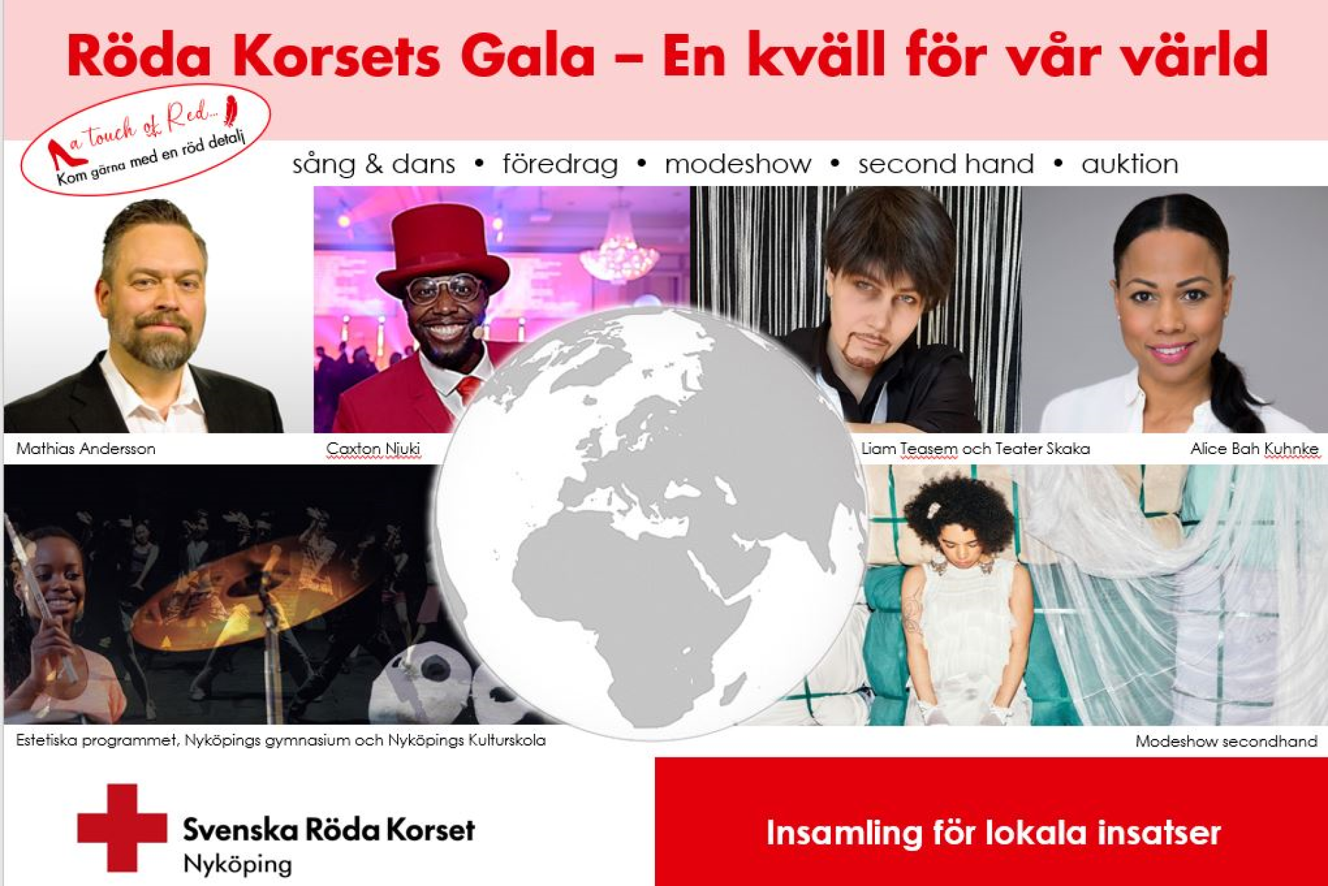 Gala Nyköping Röda korset 7 maj